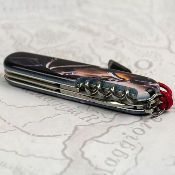 Швейцарский нож Victorinox Spartan Zodiac Королевский конь Черный глянцевый 1.3603.3.Z5290pk V77554158 фото
