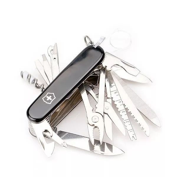 Швейцарський ніж Victorinox SwissChamp Black (1.6795.3) V77553765 фото