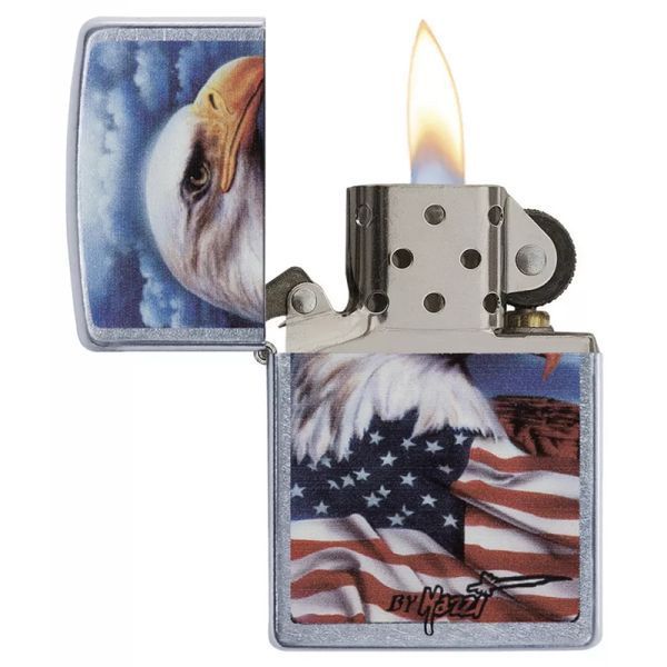 Зажигалка Zippo 24764 Freedom Watch&nbsp;Street Chrome 77890055 фото