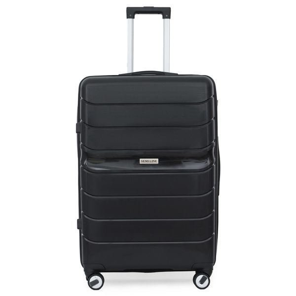Чемодан Semi Line 30" (L) Black (T5618-3) DAS302319 фото