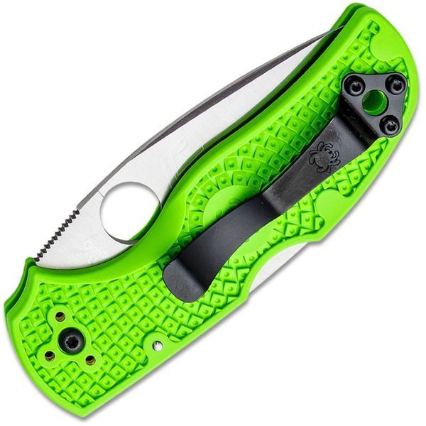 Нож Spyderco Native 5 Salt Green FRN Серрейтор C41SGR5 871546 фото