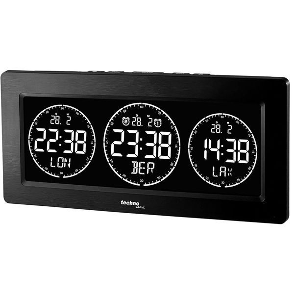 Часы настольные Technoline WT458 Black (WT458) DAS302480 фото