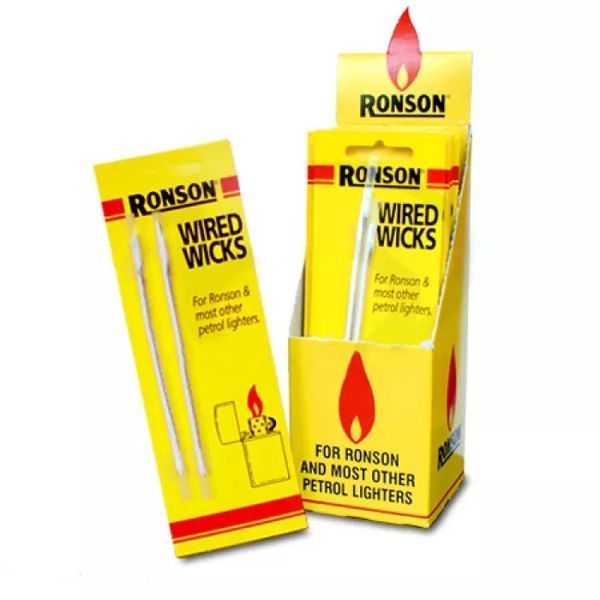 Набор фитиль 2 шт 10 см Ronson хлопок, медь, блистер на картоне (1100530) V77554026 фото