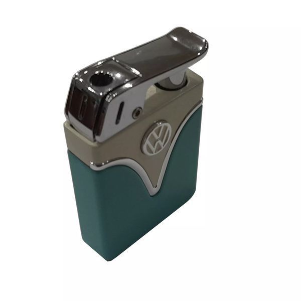 Запальничка газова п'єзо Licences VW Metal Lighter Tank Жовто-блакитна (40610129YEBLU) V77550590 фото