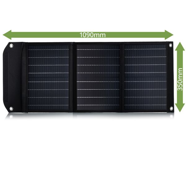 Портативное зарядное устройство для солнечной панели Bresser Mobile Solar Charger 40 Watt USB DC (3810040) 930149 фото