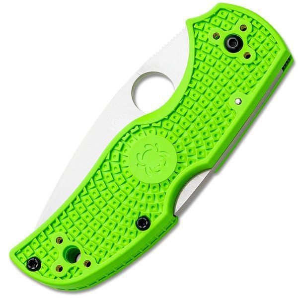 Нож Spyderco Native 5 Salt Green FRN Серрейтор C41SGR5 871546 фото