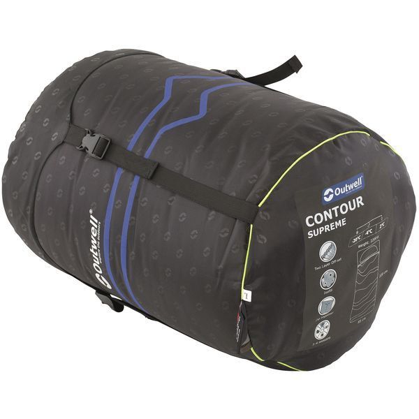Спальний мішок Outwell Contour Supreme Reversible/-4&deg;C Coffee Left (230369) 928752 фото