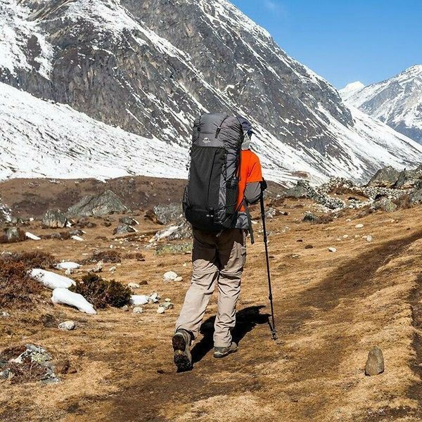 Рюкзак туристичний Naturehike Rock NH20BB113, 40+5 л, Чорний 83012 фото