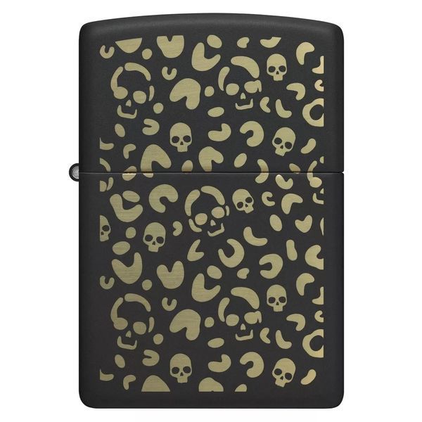 Запальничка Zippo Leopard Skulls Design 47001 77890019 фото