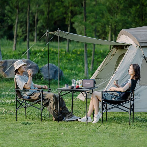 Розкладне крісло Naturehike CNH23JU13001, чорне 98891 фото