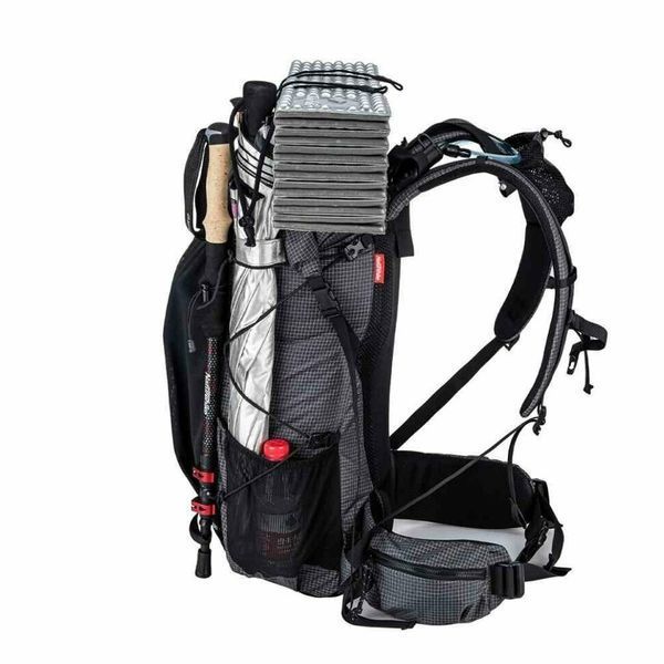Рюкзак туристичний Naturehike Rock NH20BB113, 40+5 л, Чорний 83012 фото