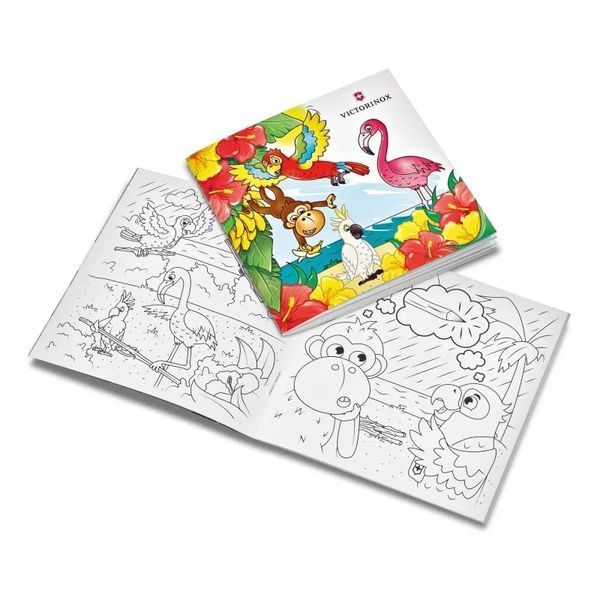 Набор подарочный детский Victorinox My First Children Set Animal Edition Parrot нож 84 мм/9 функций (0.2373.E3) V77551932 фото