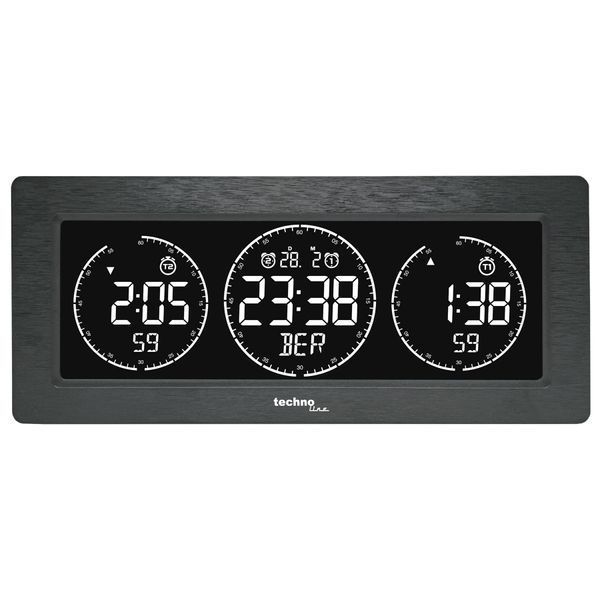 Часы настольные Technoline WT458 Black (WT458) DAS302480 фото