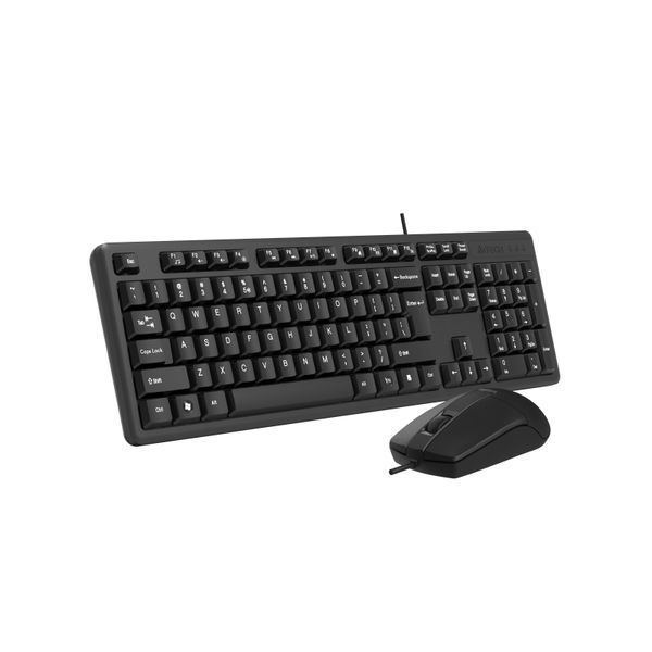 Комплект клавіатура+мишка KK-3+OP-330S, USB, Чорна KK-3330S Black 1605120 фото
