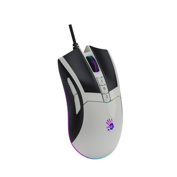 Миша ігрова A4Tech W90 Max Bloody, колір білий+чорний, активоване ПЗ Bloody W90 Max Bloody (Panda White) 1605232 фото