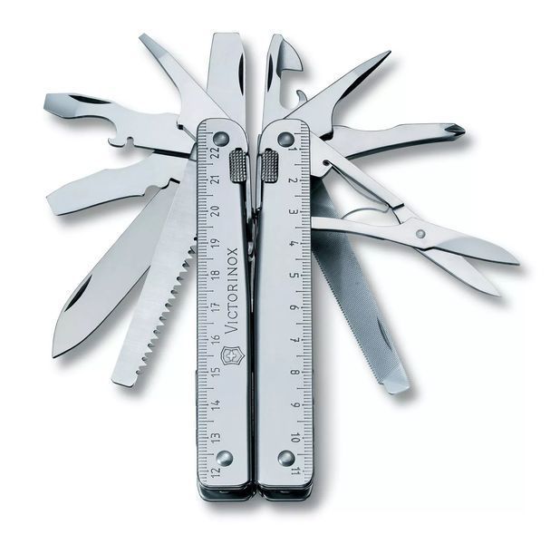 Мультитул Victorinox SwissTool X 2чехол из синтетического пластика 3.0327.H V77554239 фото