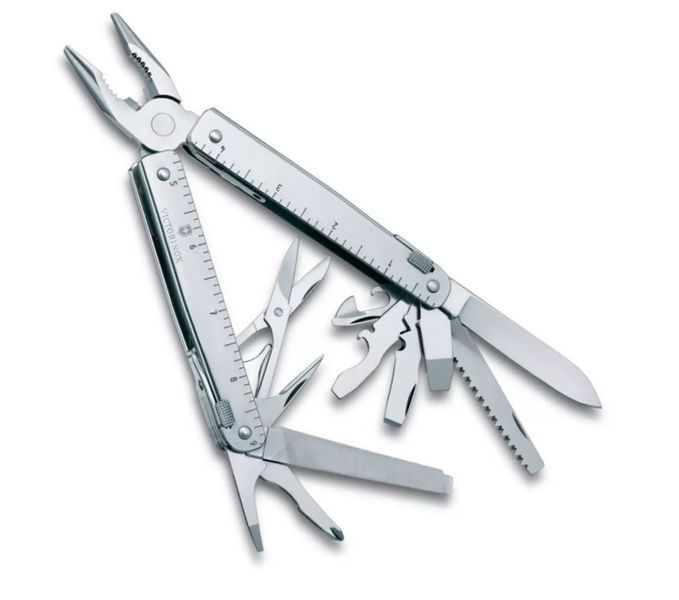 Мультитул Victorinox SwissTool X 2чехол из синтетического пластика 3.0327.H V77554239 фото
