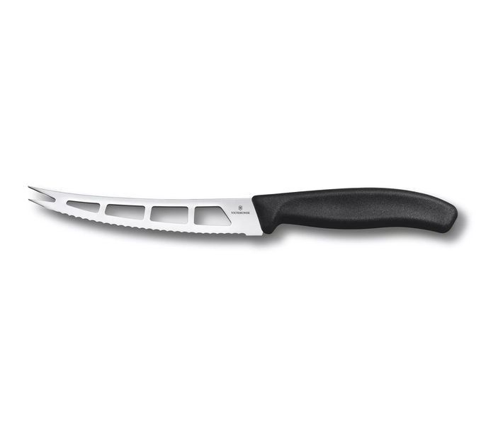 Кухонный нож для сыра Victorinox Swiss Classic Butter Cheese 13 см Черный (6.7863.13B) V77551575 фото