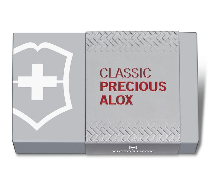 Швейцарский нож Victorinox Classic SD Precious Alox Iconic Red 0.6221.401G 4008489 фото