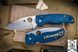 Ніж Spyderco Shaman SPY27 G-10 Cobalt Blue C229GPCBL 871688 фото 10