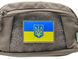 Шеврон прапор України Жовто-Блакитній ПВХ 02.003 фото 2