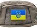 Шеврон прапор України Жовто-Блакитній ПВХ 02.003 фото 2