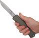 Ніж Microtech Hera II Recurved Drop Point Aluminum Natural Clear 1705-10NC 14090621 фото 5