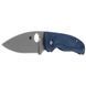Ніж Spyderco Shaman SPY27 G-10 Cobalt Blue C229GPCBL 871688 фото 4