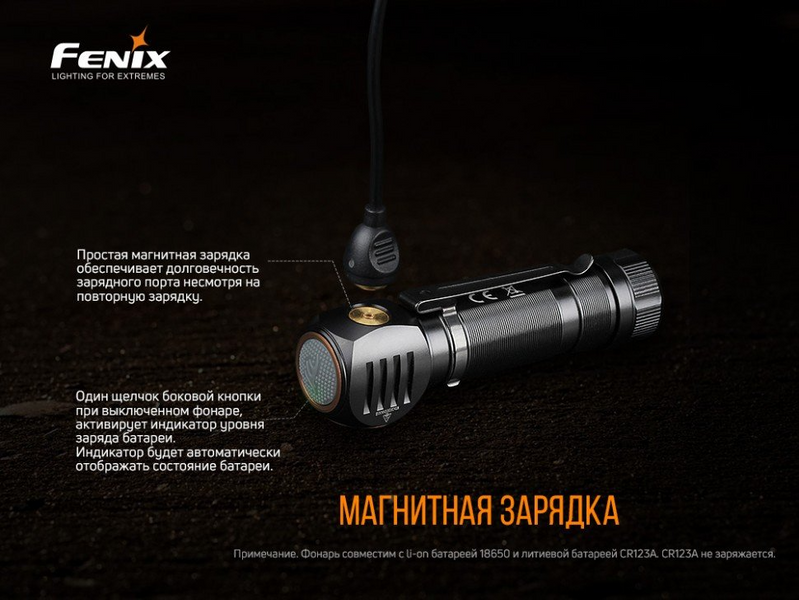 Фонарь налобный Fenix ​​HM61R + Складной нож Ruike S22 Коричневый 577980 фото