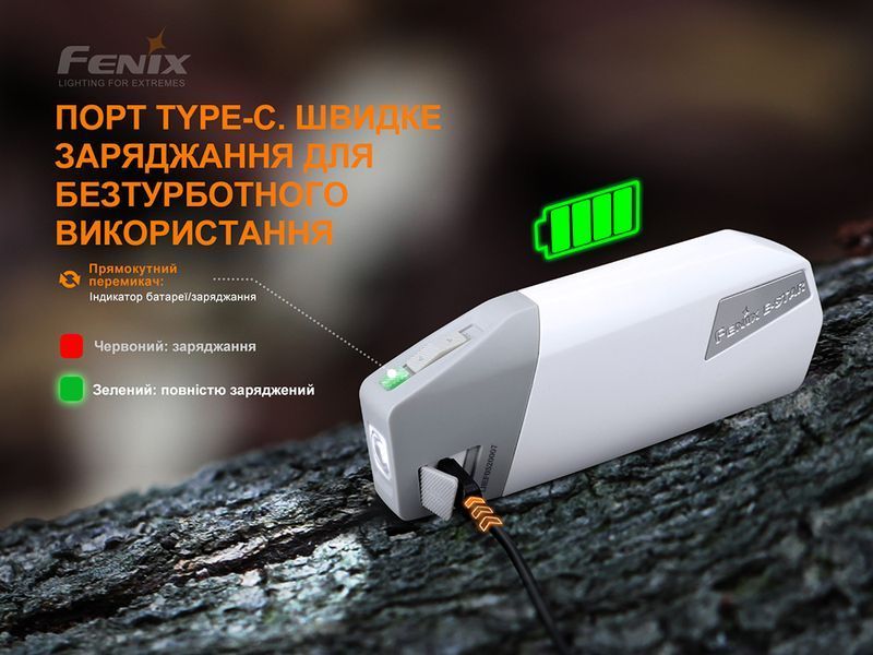 Ліхтар ручний з автономним живленням Fenix E-STAR 88895 фото