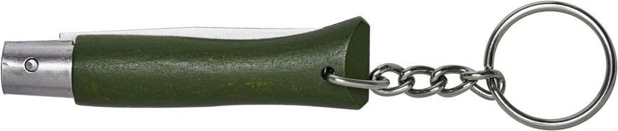 Ніж Opinel Keychain №4 Inox Олива 002054 2046646 фото
