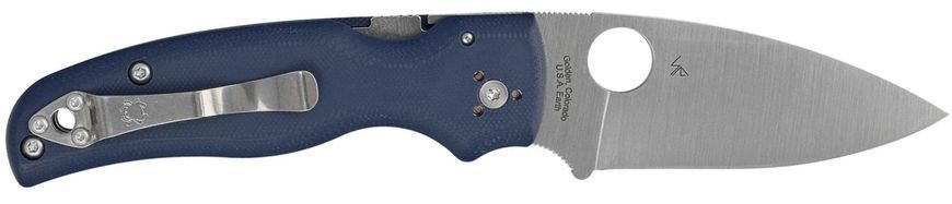 Ніж Spyderco Shaman SPY27 G-10 Cobalt Blue C229GPCBL 871688 фото