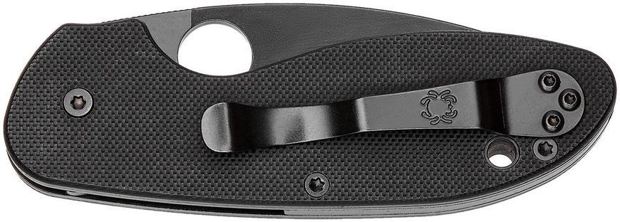 Нож Spyderco Efficient Black Blade C216GPBBK 871360 фото