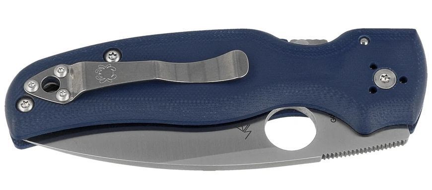 Ніж Spyderco Shaman SPY27 G-10 Cobalt Blue C229GPCBL 871688 фото