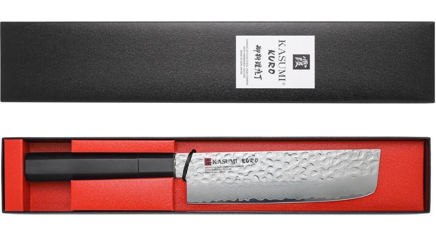 Ніж кухонний Kasumi Kuro Santoku 165 мм K-35017 301047 фото