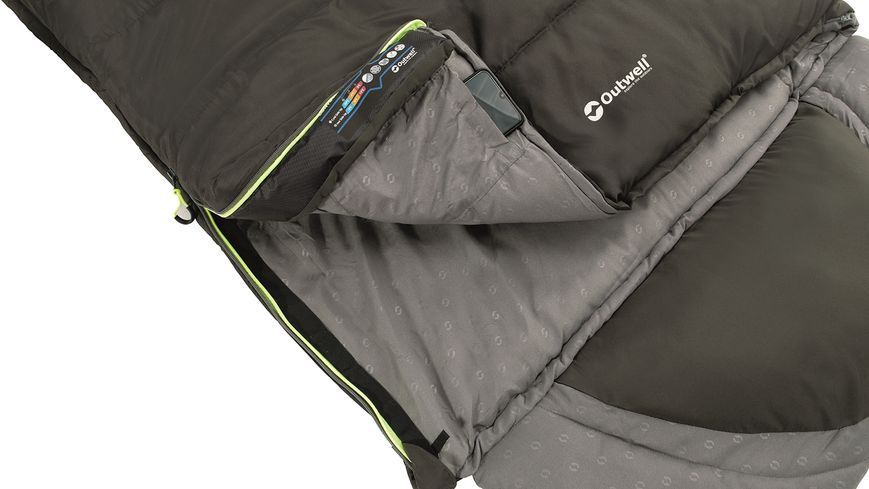 Спальний мішок Outwell Contour Supreme Reversible/-4&deg;C Coffee Left (230369) 928752 фото