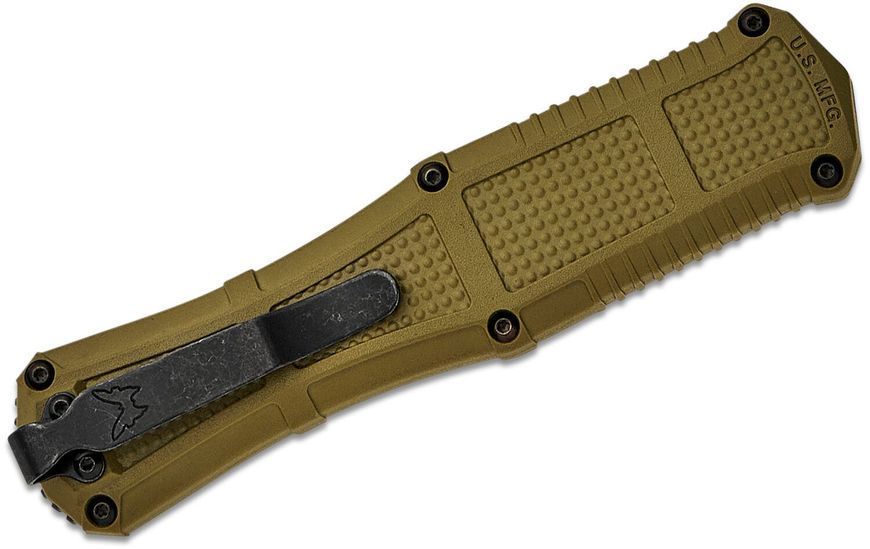 Ніж Benchmade Claymore OTF Auto, Зелений 3370SGY-1 4009271 фото