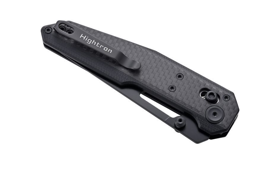 Нож Hightron Sharplyn 14C28N G-10 + CF HK01BLK 4009329 фото