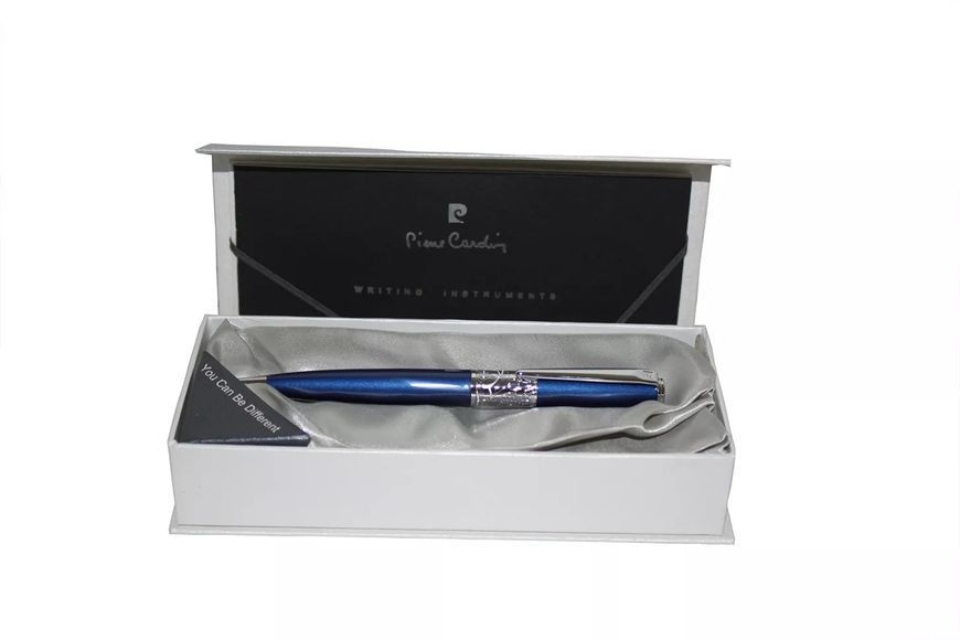 Ручка шариковая Pierre Cardin Rex Черная Синий корпус (PC2204BP) V77552603 фото