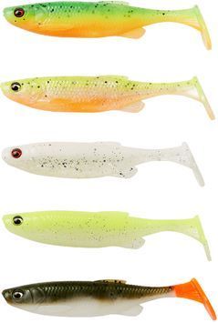 Силікон Savage Gear Fat Minnow T-Tail 105мм 11.0g Darkwater Mix (5 шт/уп) 18544330 фото