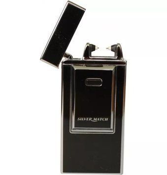 Зажигалка Silver Match Sm Electronic Arc Igniter черный с серебром (40674175BLS) V77550651 фото
