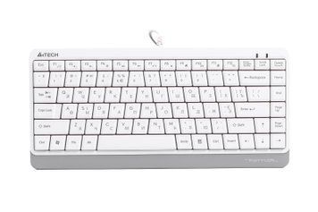 Клавіатура A4-Tech Fstyler FKS11, білий колір, USB FKS11 USB (White) 1605233 фото