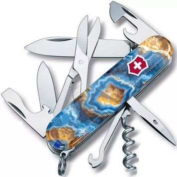 Швейцарський ніж Victorinox Climber Блакитний агат 1.3703.3_R2030pk V77554527 фото