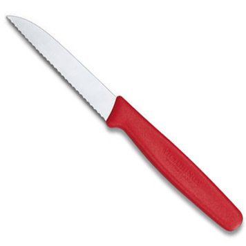 Ніж кухонний Victorinox Standart 8 см серрейтор Червоний 5.0431 4004287 фото