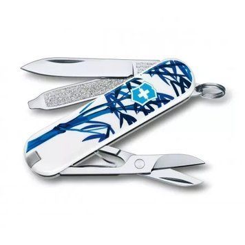 Швейцарський ніж Victorinox Classic LE 2017 The Giant Panda 58 мм Біло-синій (0.6223.L1708) V77553558 фото