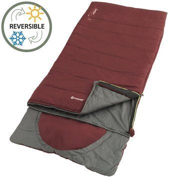 Спальний мішок Outwell Contour Lux Reversible/-3&deg;C Red Right (230383) 928756 фото