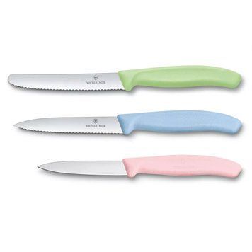 Набор Victorinox Swiss Classic Trend Colors Paring Knife Set из 3-х ножей (6.7116.34L3) V77551954 фото