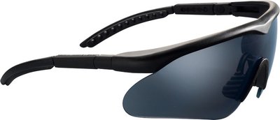 Очки защитные Swiss Eye Raptor Черные 3 комплекта сменных линз + нейлоновый чехол 23700665 фото