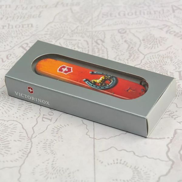 Швейцарський ніж Victorinox Spartan Zodiac 3D Щаслива підкова шари Червоний матово-глянцевий 1.3603_Z5260hk V77554170 фото