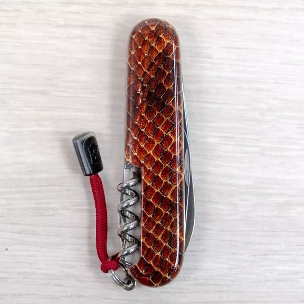 Швейцарський ніж Victorinox Spartan DESIGN Принт Шкіра кобри 1.3603_R2210pk V77554165 фото